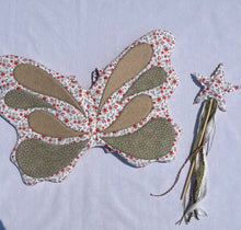 Load image into Gallery viewer, the rosebud fairy wings & wand