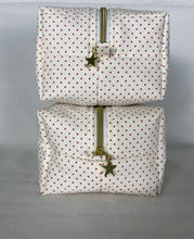 Load image into Gallery viewer, red & cream polka dot - large