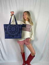 Load image into Gallery viewer, N A V Y - standard tote bag