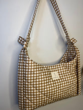 Load image into Gallery viewer, the light brown gingham mini