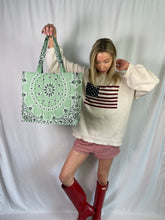 Load image into Gallery viewer, G R E E N - standard tote bag
