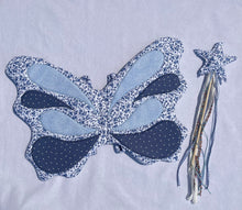 Load image into Gallery viewer, the something blue butterfly wings & wand