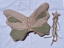 Load image into Gallery viewer, the garden fairy wings & wand set
