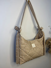 Load image into Gallery viewer, the light brown gingham mini