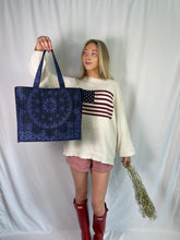 Load image into Gallery viewer, N A V Y - standard tote bag