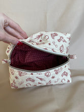Load image into Gallery viewer, the western quilted makeup bag