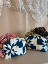Load image into Gallery viewer, the heirloom makeup bags - navy