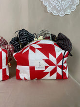 Load image into Gallery viewer, the heirloom makeup bags - red