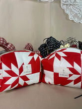 Load image into Gallery viewer, the heirloom makeup bags - red