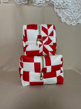 Load image into Gallery viewer, the heirloom makeup bags - red