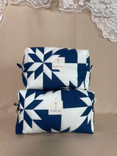 Load image into Gallery viewer, the heirloom makeup bags - navy