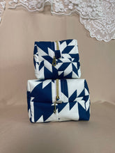 Load image into Gallery viewer, the heirloom makeup bags - navy