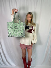 Load image into Gallery viewer, G R E E N - standard tote bag

