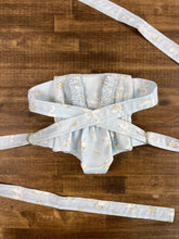 Load image into Gallery viewer, the dainty blue swans baby doll carrier
