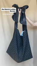 Load image into Gallery viewer, the black and white florals
