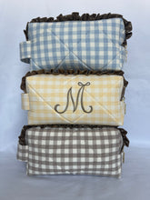 Load image into Gallery viewer, the gingham &amp; dot overnighter

