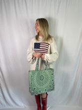 Load image into Gallery viewer, G R E E N - standard tote bag
