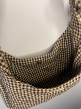 Load image into Gallery viewer, the black and tan gingham mini
