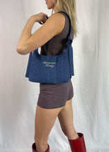 Load image into Gallery viewer, american honey - the denim mini bow bag
