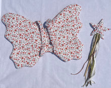 Load image into Gallery viewer, the rosebud fairy wings &amp; wand
