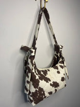 Load image into Gallery viewer, the brown and white cow print

