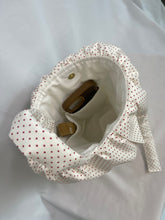 Load image into Gallery viewer, mini red polka dot stroller bag
