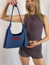 Load image into Gallery viewer, lucky - the denim mini bow bag

