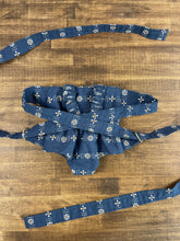 Load image into Gallery viewer, the indigo daisies baby doll carrier
