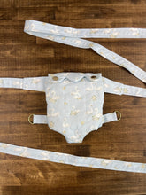 Load image into Gallery viewer, the dainty blue swans baby doll carrier

