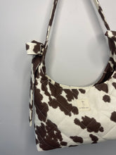 Load image into Gallery viewer, the brown and white cow print

