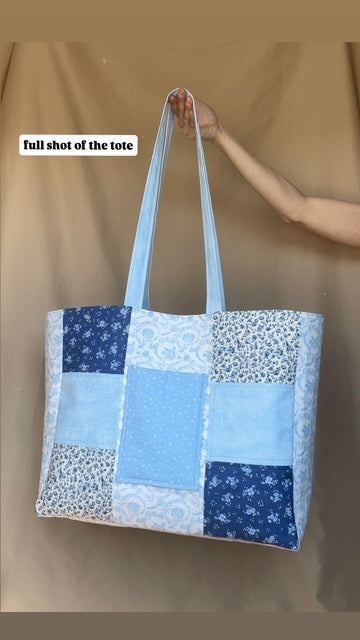 the blue florals patchwork
