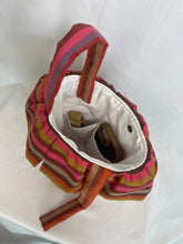 Load image into Gallery viewer, pink sun stripes stroller bag
