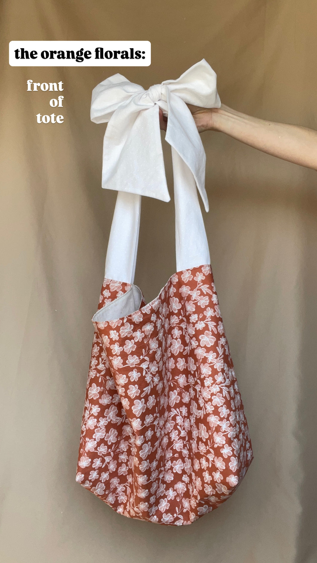 the orange florals