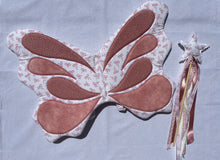 Load image into Gallery viewer, the blush butterfly wings &amp; wand
