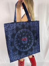 Load image into Gallery viewer, N A V Y - standard embroidered tote bag
