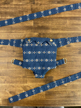 Load image into Gallery viewer, the indigo daisies baby doll carrier
