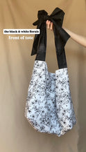 Load image into Gallery viewer, the black and white florals
