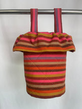Load image into Gallery viewer, pink sun stripes stroller bag
