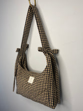 Load image into Gallery viewer, the black and tan gingham mini
