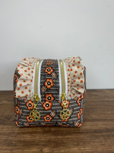 Load image into Gallery viewer, bohemian florals ruffled wipe bag
