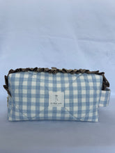 Load image into Gallery viewer, the gingham &amp; dot overnighter
