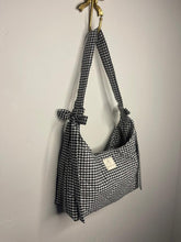 Load image into Gallery viewer, the black and white gingham mini
