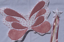 Load and play video in Gallery viewer, the blush butterfly wings &amp; wand
