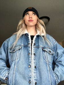 Levi’s Sherpa Sheepskin Truckers Denim Jacket